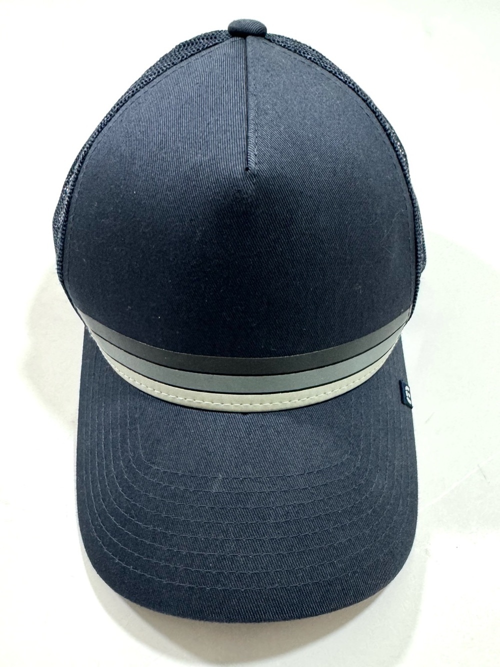 Travis Mathew Horizontal Stripe Trucker Hat